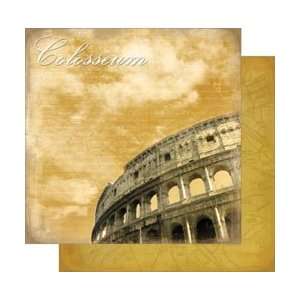   Cardstock 12X12 Colosseum; 25 Items/Order Arts, Crafts & Sewing