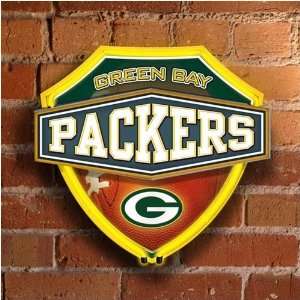  Green Bay Packers Neon Shield Wall/Window Lamp Sports 
