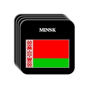 Belarus   MINSK Set of 4 Mini Mousepad Coasters