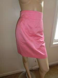 ESCADA PRETTY PINK Womens Designer PENCIL Skirt 38 8  