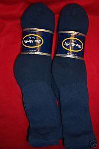 Pr Ladies Dia Medic 9 11 Diabetic Socks, NWT, Blue  