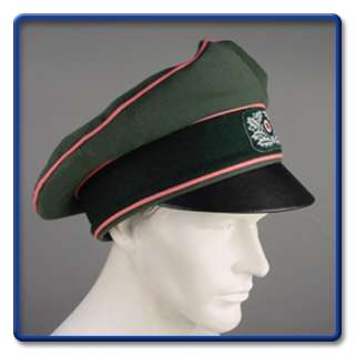 officer s pink piping cap size 57cm 7 1 8