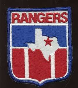 1976 Texas Rangers Bicentennial Baseball Uniform Patch  