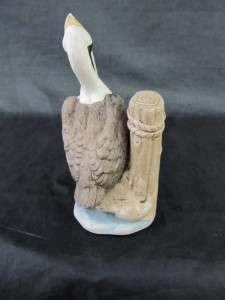 George Good Vintage Ceramic Mini Pelican Bird Figurine  