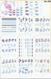   220 NAIL IMAGES IN 1 NAIL ART TATTOOS STICKER WATER DECAL Q  