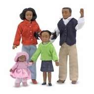 Melissa and Doug 2689 Doll Family  African American  