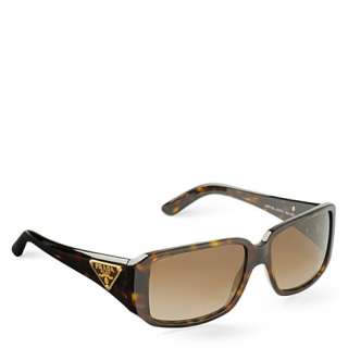 Square tortoiseshell sunglasses   PRADA   Sunglasses   Accessories 