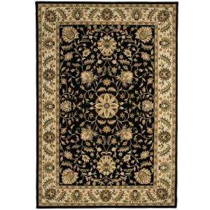 Orian Rugs Bursa Black 6 Ft. 7 In. X 9 Ft. 8 In. 242836 at The Home 