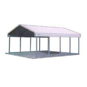 Panther Creek Brand Carports 18 ft. W x 20 ft. L x 6 ft. 10 In 