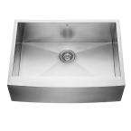   for Farmhouse Apron Front 30 in. x 22 1/4 in. Single Bowl Kitchen Sink
