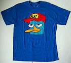   Mens T shirt Plat Perry the Platypus Phineas and Ferb size Medium M