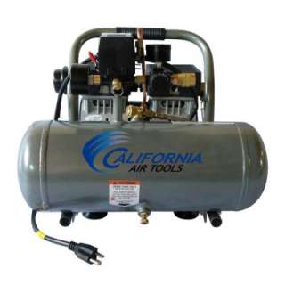   Ultra Quiet and Oil Free 3/4 HP 1.6 Gal. Aluminum Tank Air Compressor