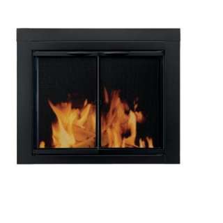 Pleasant Hearth Alpine Small 30 in. Glass Door Fireplace AN 1010 at 
