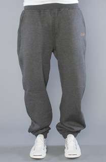 Crooks and Castles The Mens Sweat PantHi Luxe in Charcoal Heather 