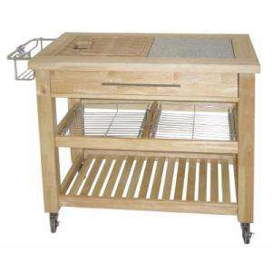 Chris & Chris Pro Chef Series 40 in. Kitchen Work Center 1953 at The 