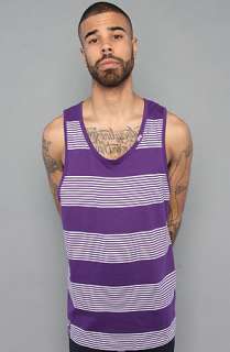 LRG Core Collection The Core Collection Striped Tank Top in Purple 