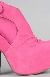 Jeffrey Campbell The What Shoe in Pink Nubuck  Karmaloop   Global 