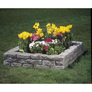 RTS Home Accents Rock Lock Raised Garden Bed with Four18in. Spikes and 
