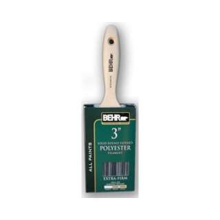 BEHR Professional Series Polyester Flat Sash 3 In. Paint Brush 