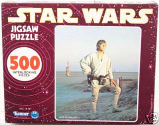 Vintage Miscellaneous Kenner Luke Skywalker (Purple Box) Jigsaw Puzzle 