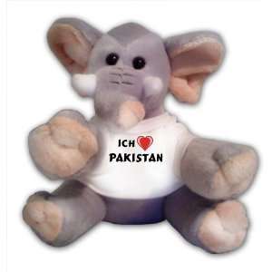   Plüschtier mit Ich liebe Pakistan T Shirt  Spielzeug