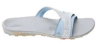 Montrail Maka Blue Sandal Slides Shoes Flip Flop women  