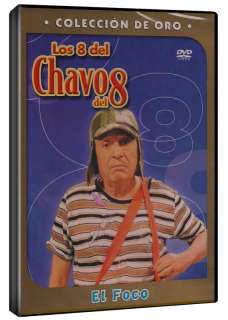 Los 8 Del Chavo Del 8 DVD NEW   EL FOCO   Coleccion De Oro  