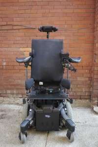 Invacare Storm TDX5 electric wheelchair with Motion Concepts power 