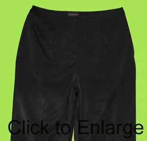Two Twenty Five sz 14 womens Black Dress Pants Slacks 7D11  