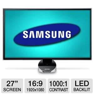 Samsung S27A750D 27 Class Widescreen 3D LED Backlit Monitor   1920 x 