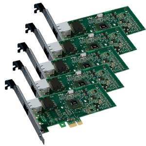 Intel PRO 1000 PCI e Server Gigabit Network Adapter   (5 PacK) at 