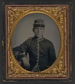 Unidentified young soldier in New York Zouave uniform  