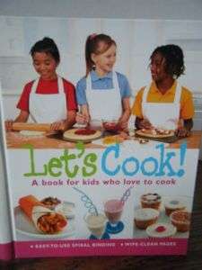 LETS COOK Kids Children Easy & Fun Cookbook 20+R  