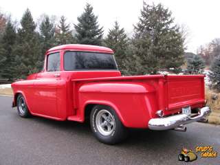 Vehicle 1955 Chevy ½ Ton Big Window Short Bed Step Side 