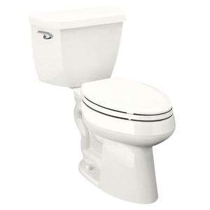   Classic 2 Piece Elongated Toilet in White K 3493 0 