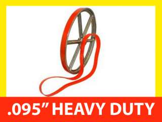 SET OF 3   6 X 3/8 URETHANE BANDSAW TIRES HEAVY DUTY .095 THICK 