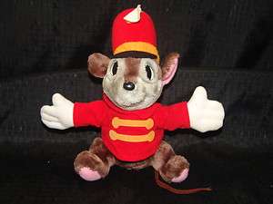 Vintage Disney Dumbo Plush TIMOTHY MOUSE Stuffed Animal  