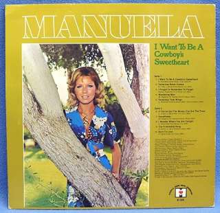 LP MANUELA   I WANT TO BE A COWBOYS SWEETHEART // AUTOGRAMM  