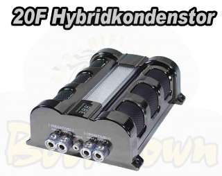 ENDSTUFENSET SIOUX HC 600 2 + Dietz Hybridkondensator 20F TOP 1. wahl 