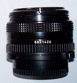 This auction is for (1) Canon FD 50mm 11.8 Lens. This lens is used 