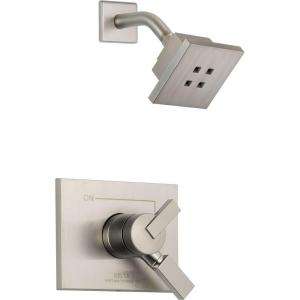 Delta Vero Single Handle 1 Spray Shower Faucet in Stainless with Dual 