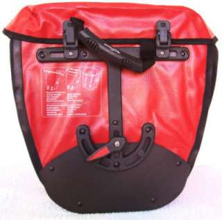 MSX Gepäcktaschen Fahrradtaschen Rot 100% Wasserdicht  