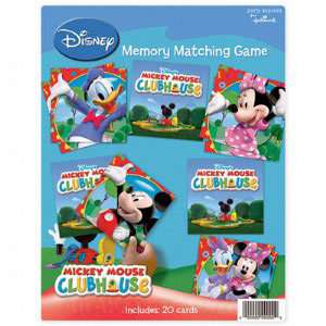 Mickey Mouse Clubhouse Memory Matching Game  