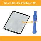iPod Nano 4th Gen 4G Screen Glass Outer Lens Front Pane Tool New