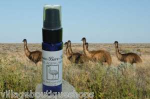 ANTI AGING SERUM 100% Triple Refined Clear Emu Oil 1 oz  