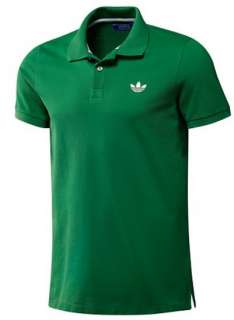 NEW Adidas ORIGINALS Mens Pique Polo Shirt Fairway Green Casual 