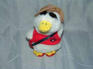 Aflac Plush Lifeguard Insurance Stuffed Duck Ad Toy  