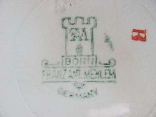 Royal Bonn Gamebird Platter & 5 Plates Franz Mehlem  