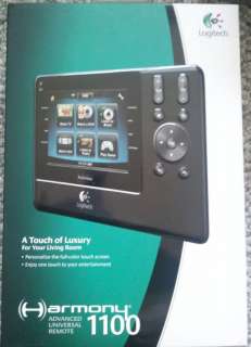 Logitech Harmony 1100 1100i Remote Control Complete With RF Extender 
