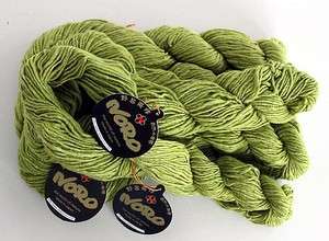 Noro Cash Iroha #101 Yarn Silk Cashmere GREEN   10 skeins  
